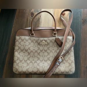 COACH brief/laptop bag